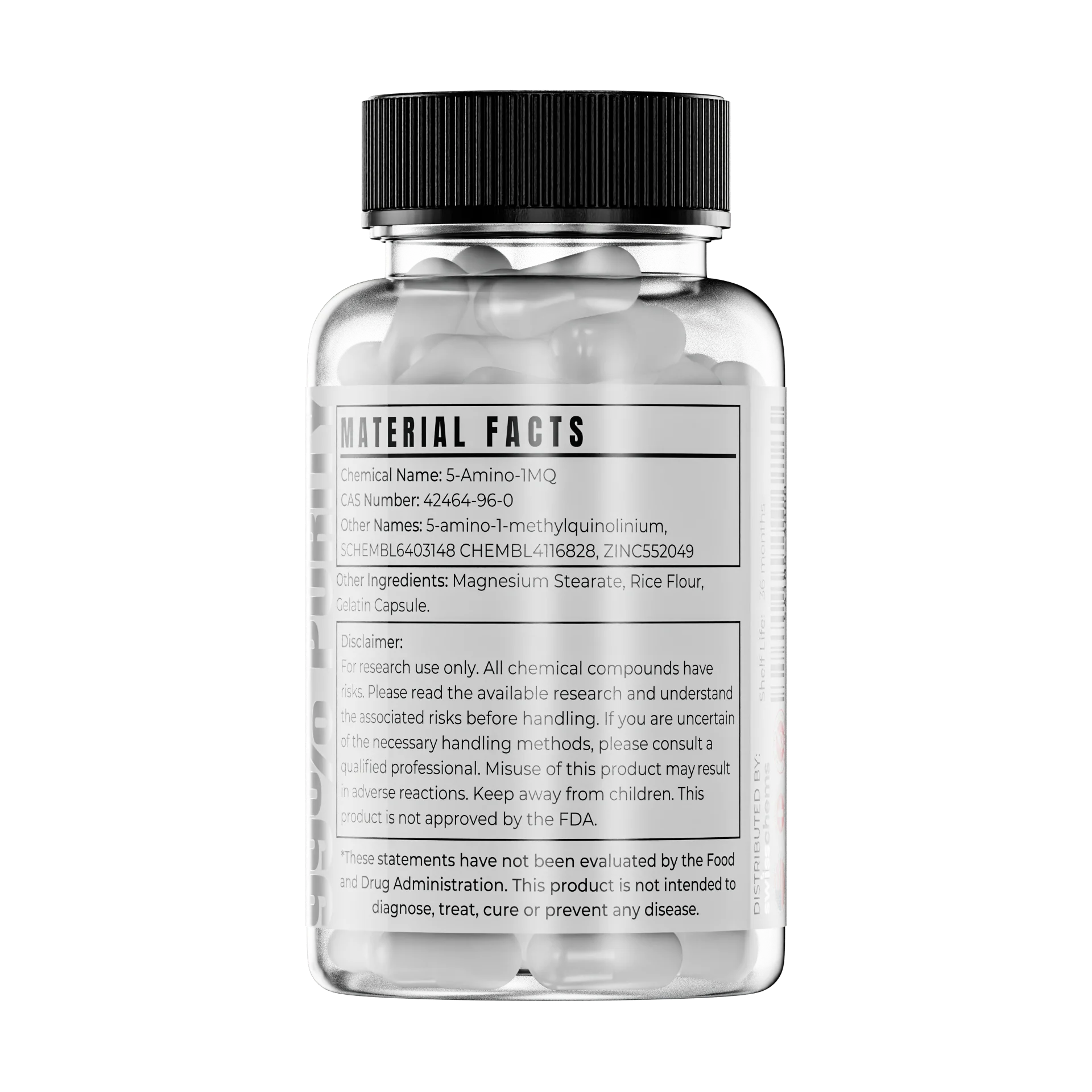 5-Amino-1MQ (50mg/capsule), 60 Capsules - Image 2