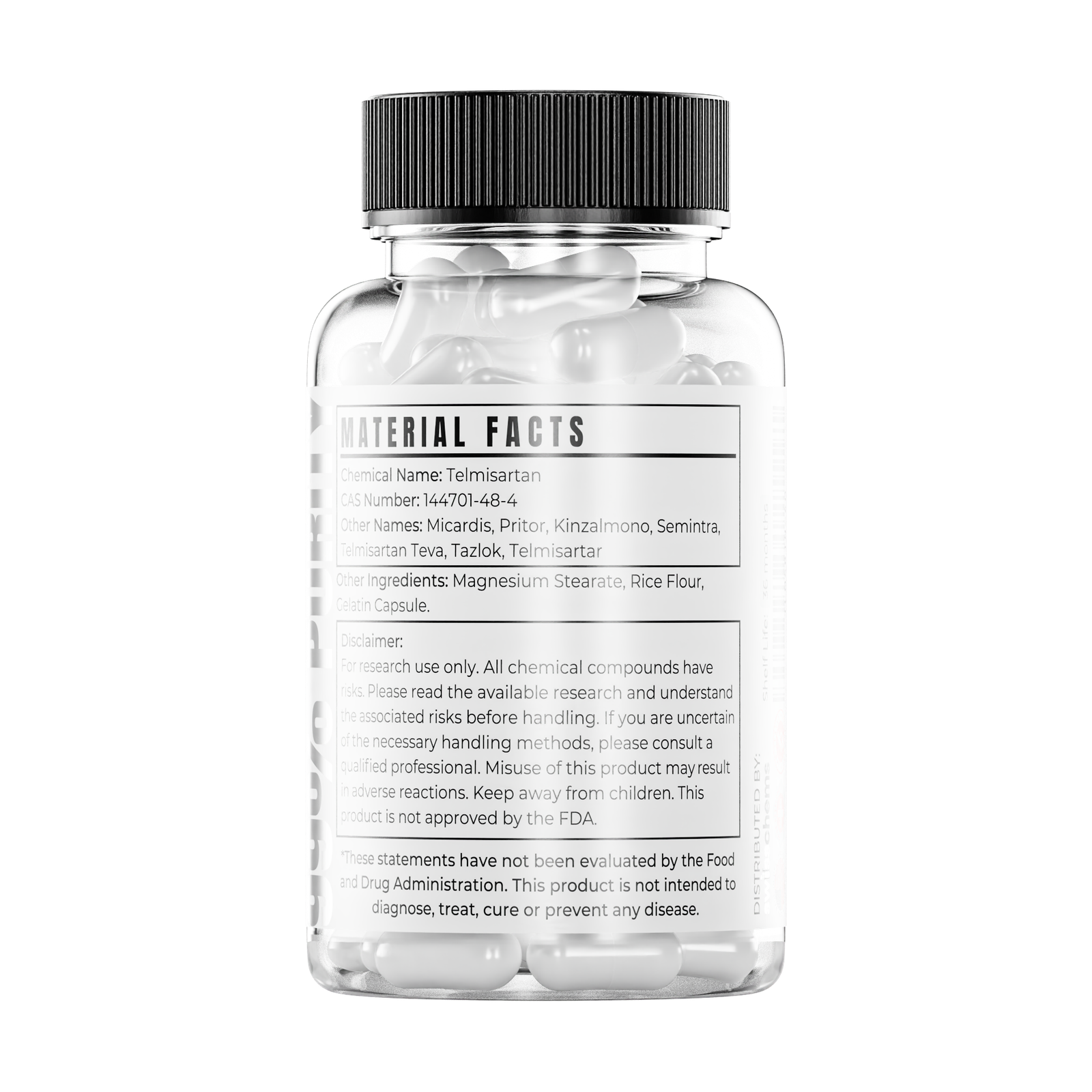 Telmisartan, 2400mg (40mg/capsule) - Image 2