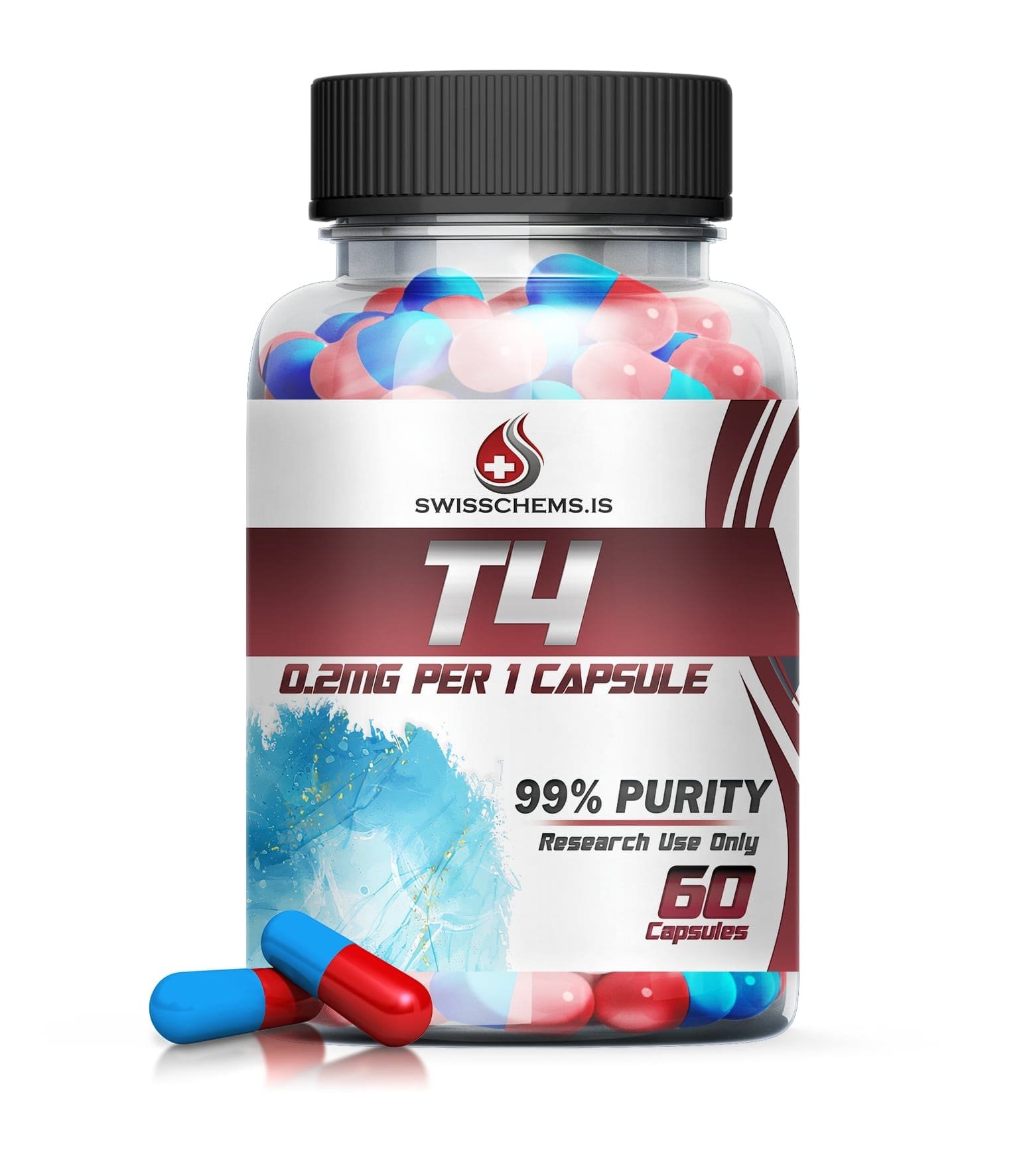 Levothyroxine T4 (0.2mg/60caps) - Image 3