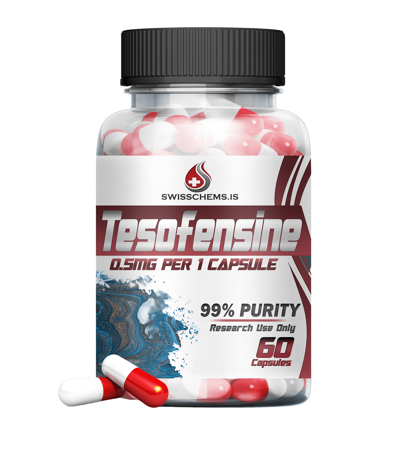 Tesofensine (0.25mg/capsule), 60 Capsules - Image 2